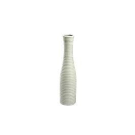 Keramik Vase Bottle Groove