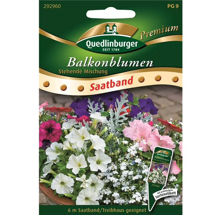 Balkonblumen stehende Mischung