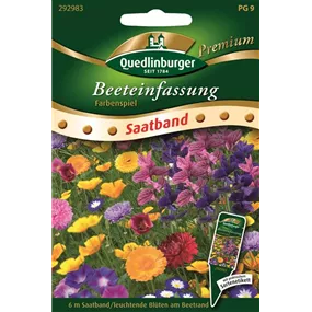 Beeteinfassung Farbenspiel