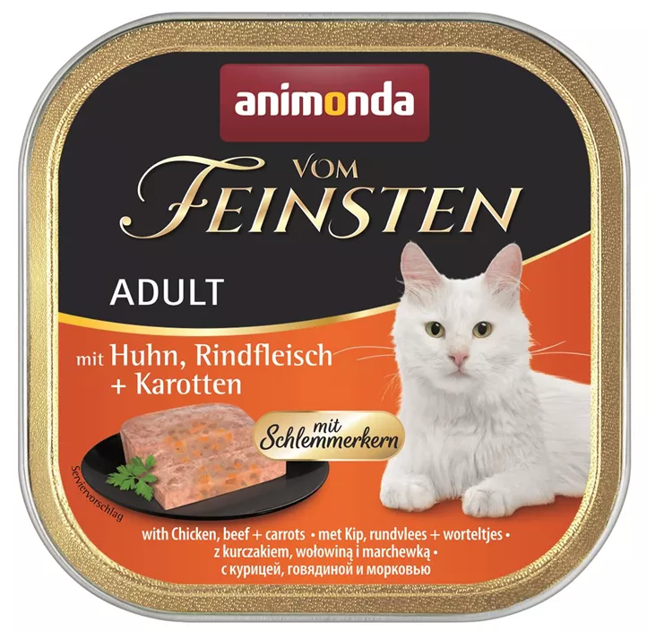 Vom Feinsten Schlemmerkern Huhn, Rind und Karotten