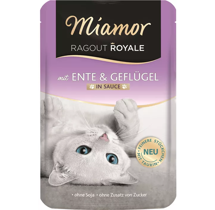 Frischebeutel Ragout Ente Geflügel Sauce