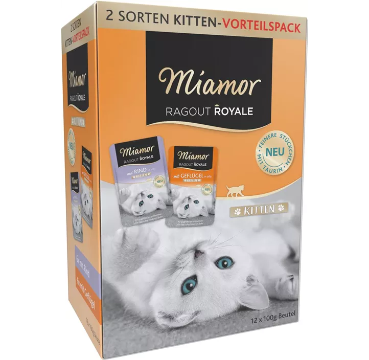 Frischebeutel Ragout Kitten Jelly 12x 100 g