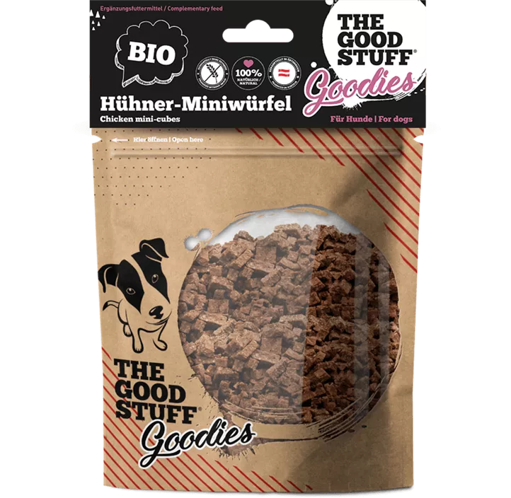 Snack BIO Hühner-Miniwürfel