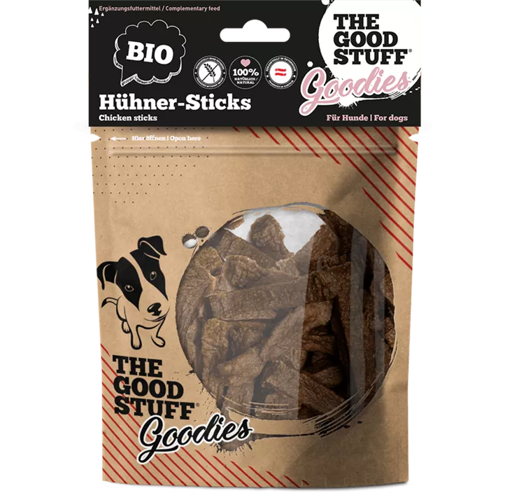 Hundesnack BIO Hühner-Sticks