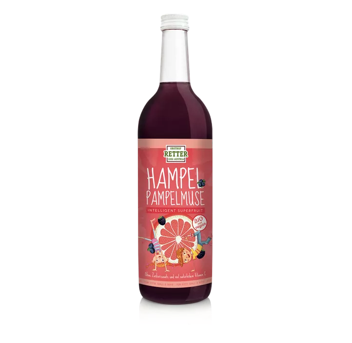 Bio Hampel - Pampelmuse pur, 100% Direktsaft