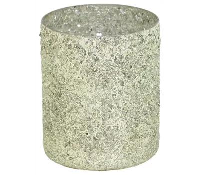 Übertopf Strass Cylinder Öko-Glitter