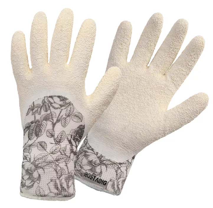 Handschuhe mit natürl. Latex Beschichtung Flower