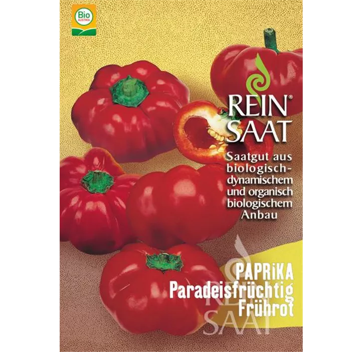 Paprika paradeisfrüchtig frührot