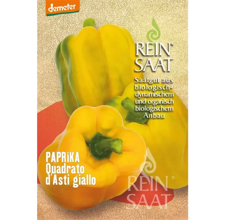 Paprika Quadrato d Asti giallo