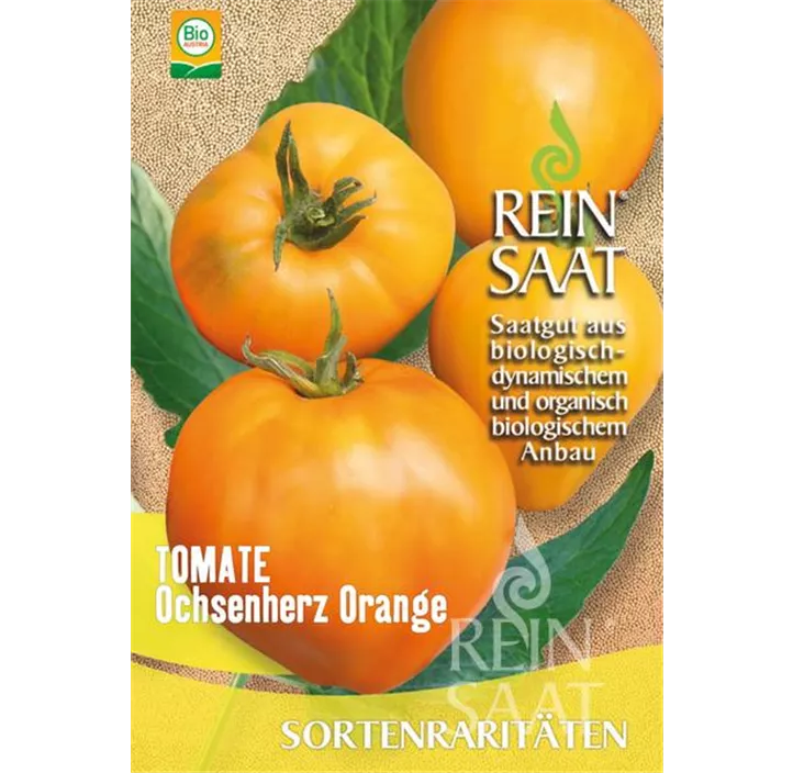 Tomate Ochsenherz orange