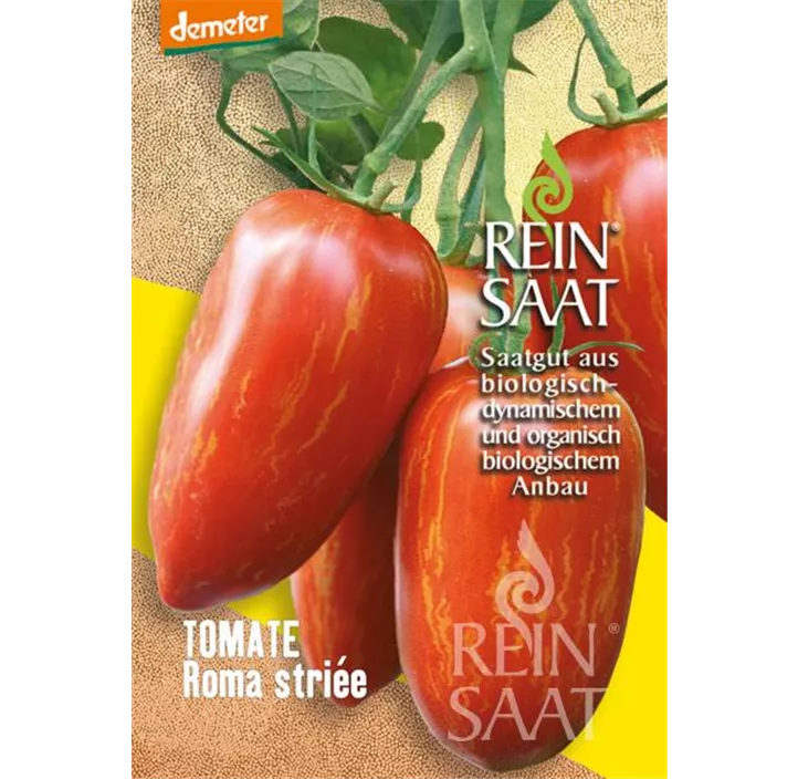 Tomate Roma striée