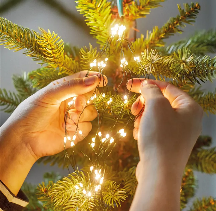 Micro-LED Lichtbündel Baumbeleuchtung