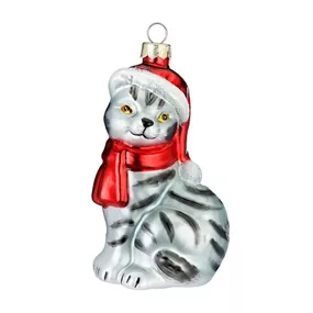 Glasfigur Katze