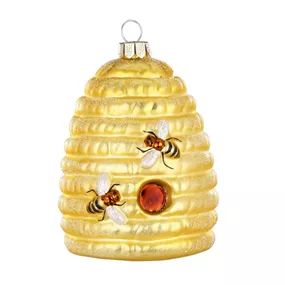 Glasfigur Bienenstock