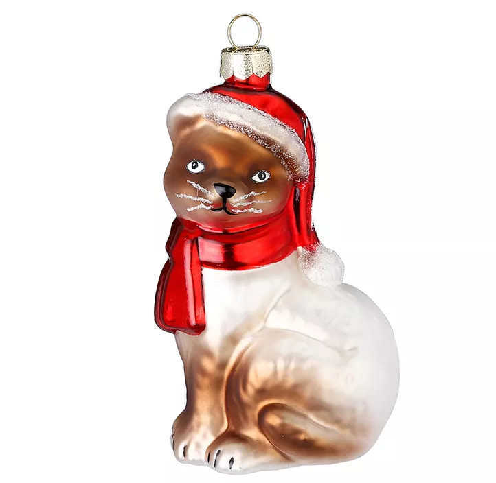 Glasfigur Katze