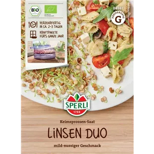 BIO Keimsprossen-Saat Linsen Duo