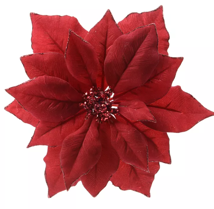 Poinsettia Polyester