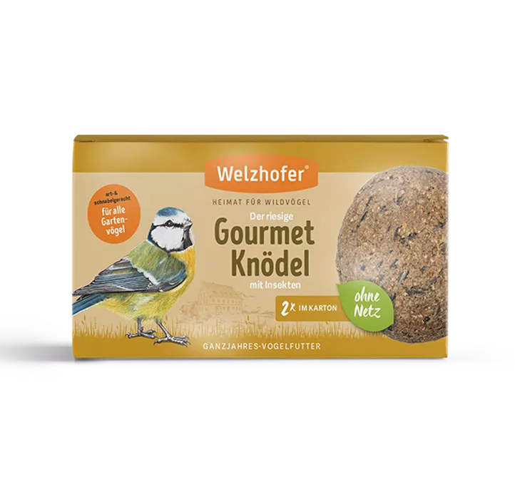 Welzhofer® Gourmetknödel ohne Netz der Riesige mit Insekten