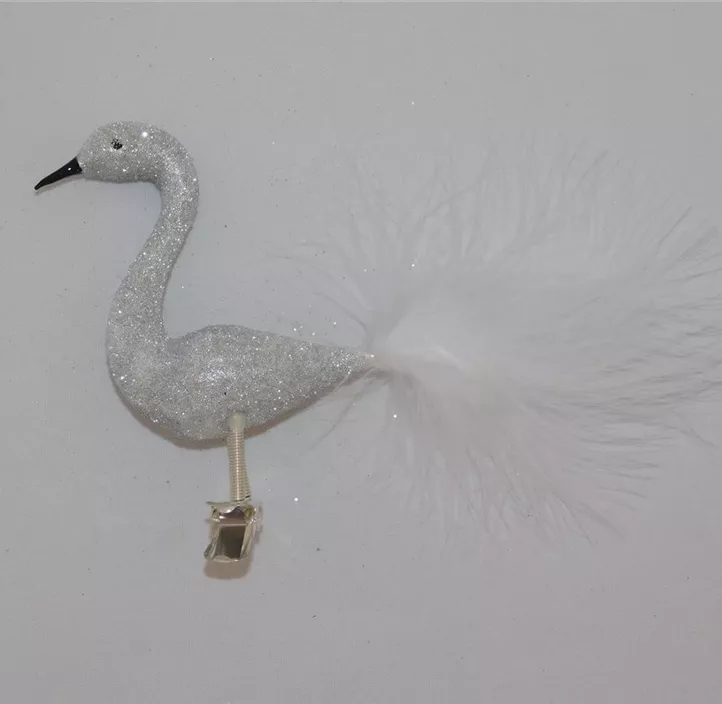 Glasfigur Schwan