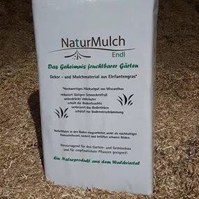 Naturmulch aus Miscanthusstreu