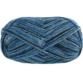 Strickgarn Meilenweit 4-F Denim Mix