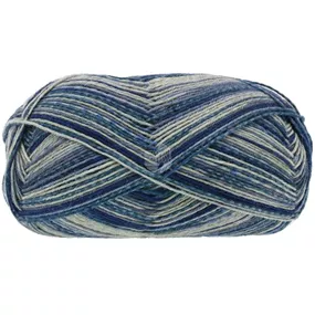 Strickgarn Meilenweit 6-F Denim Mix