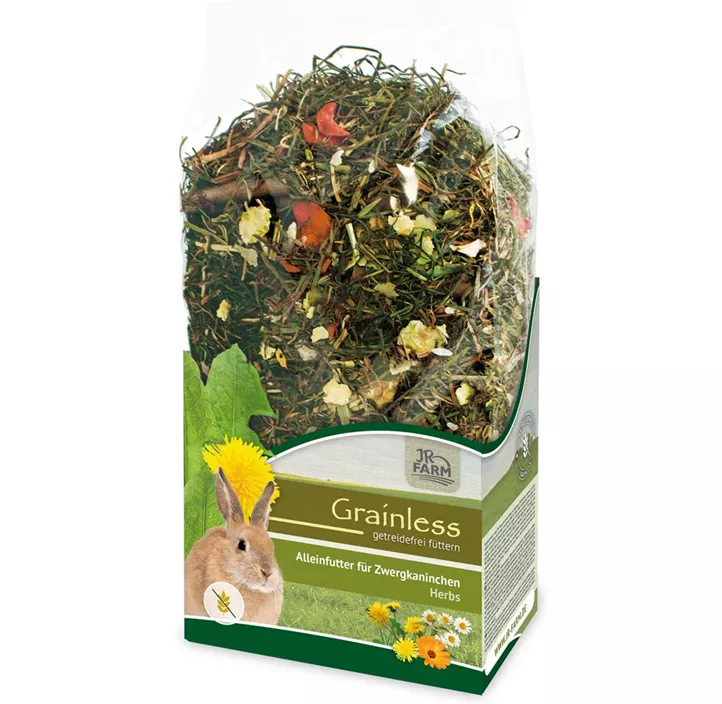 JR FARM Grainless Herbs Zwergkaninchen