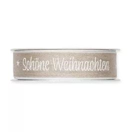 Leinenband Schöne Weihnachten