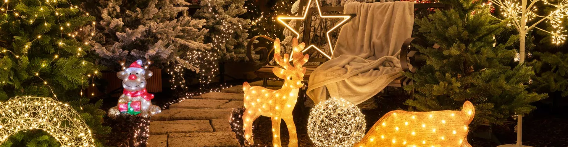 Weihnachtliche Lichterwelt in Leonding - Bellaflora