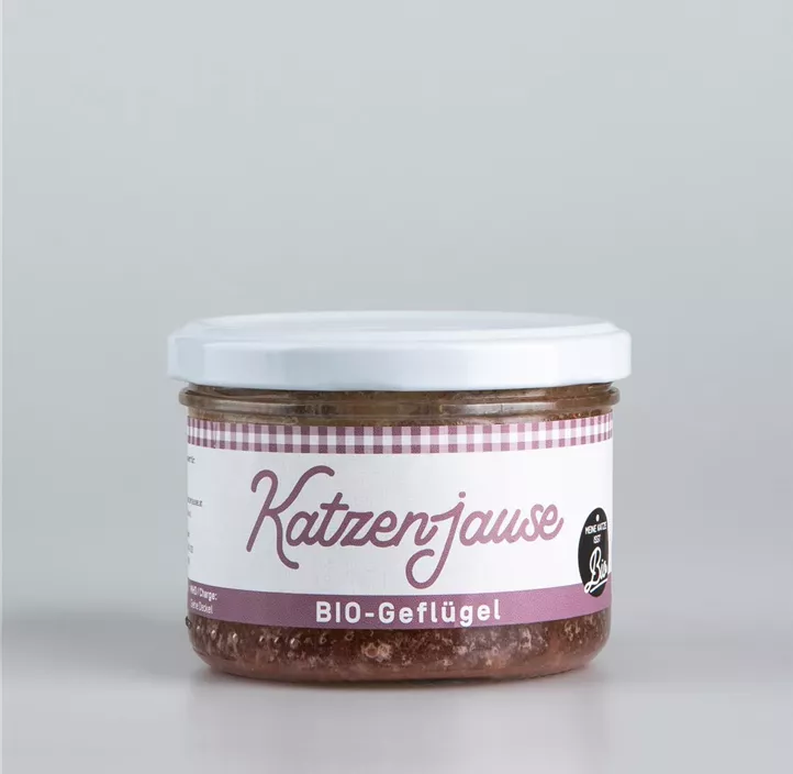 Katzenjause Bio Geflügel im Glas