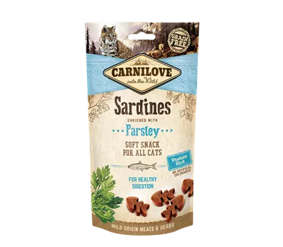 Carnilove Cat SoftSnack Sardine Petersilie