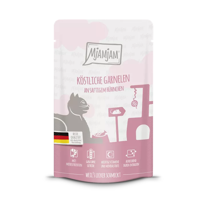 MjAMjAM® Katze Garnelen+Hühnchen PB