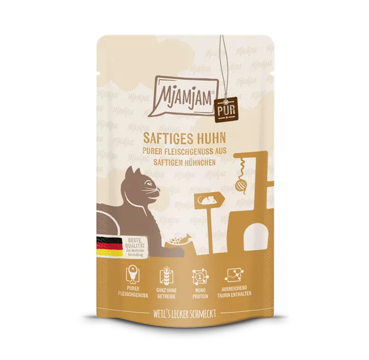 MjAMjAM® Katze Huhn pur PB