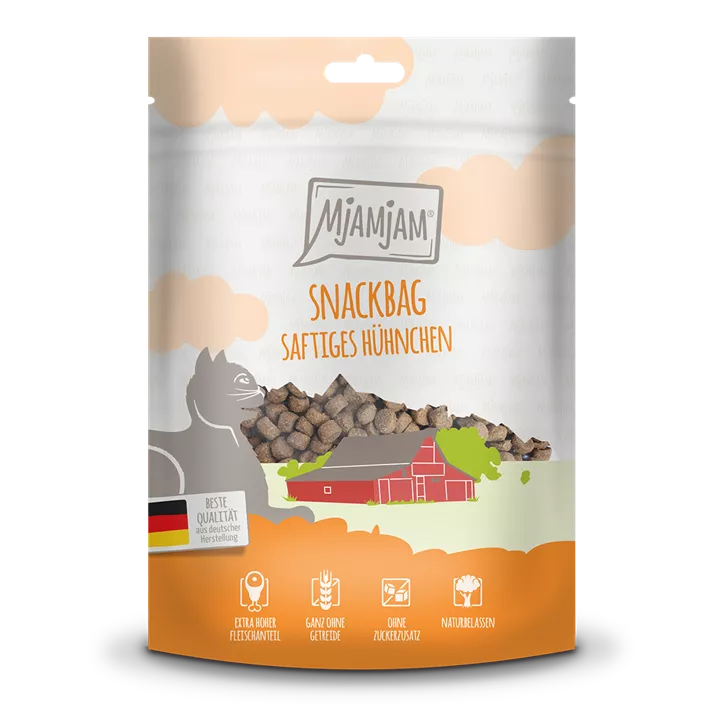 MjAMjAM® Katze Snackbag Hühnchen PB