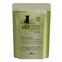 Catz finefood Lachs+Geflügel No.5