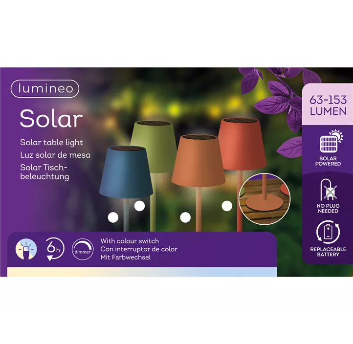 Solar Tischlampe