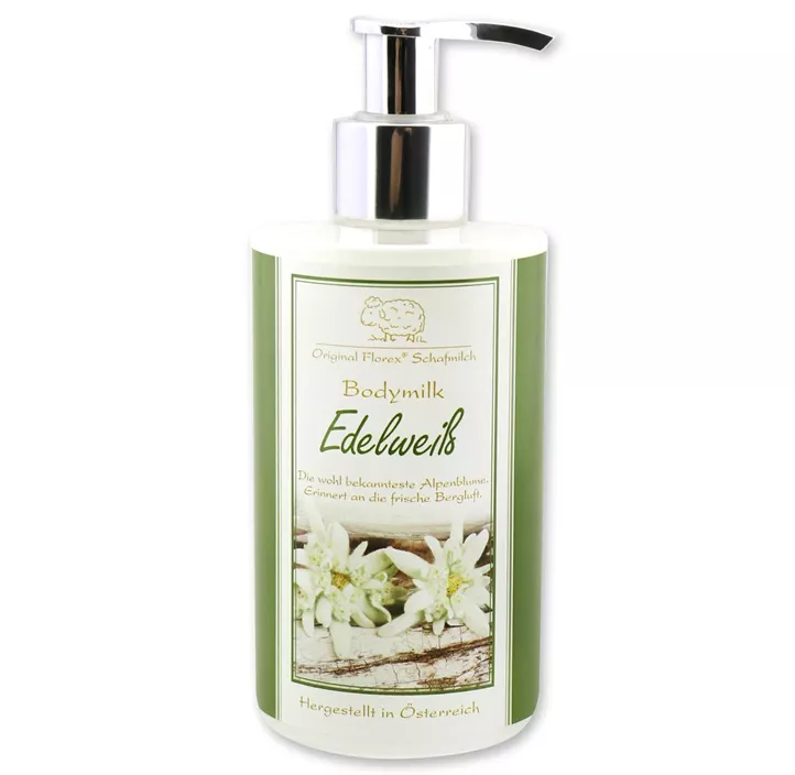 Bodymilk Eisenkraut in Zylinderflasche