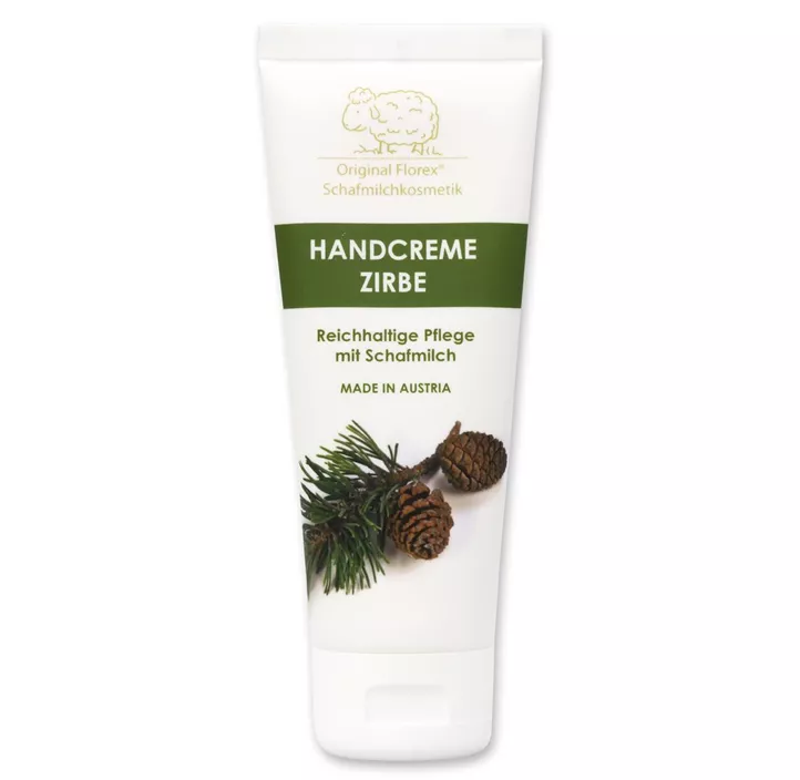 Handcreme in der Tube Zirbe