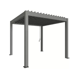 Pergola Gr. 3 x 3 quarzgrau