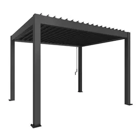 Pergola Gr. 3 x 3,5 dunkelgrau