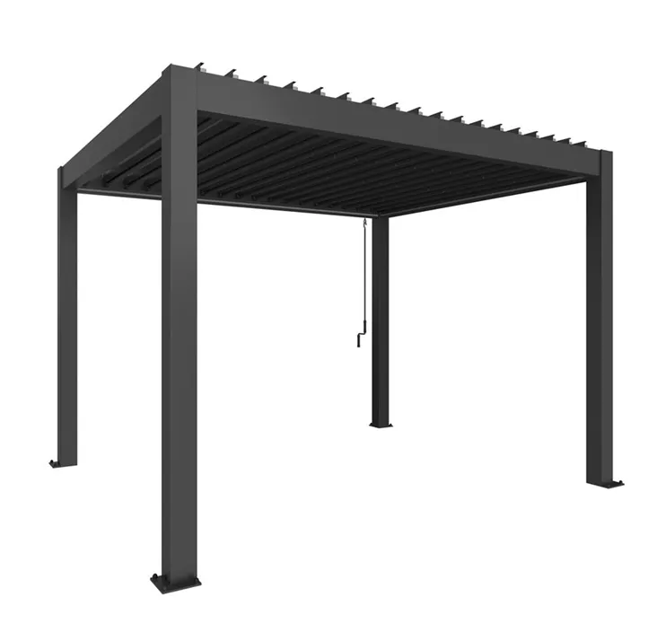 Pergola Gr. 3 x 3,5 dunkelgrau