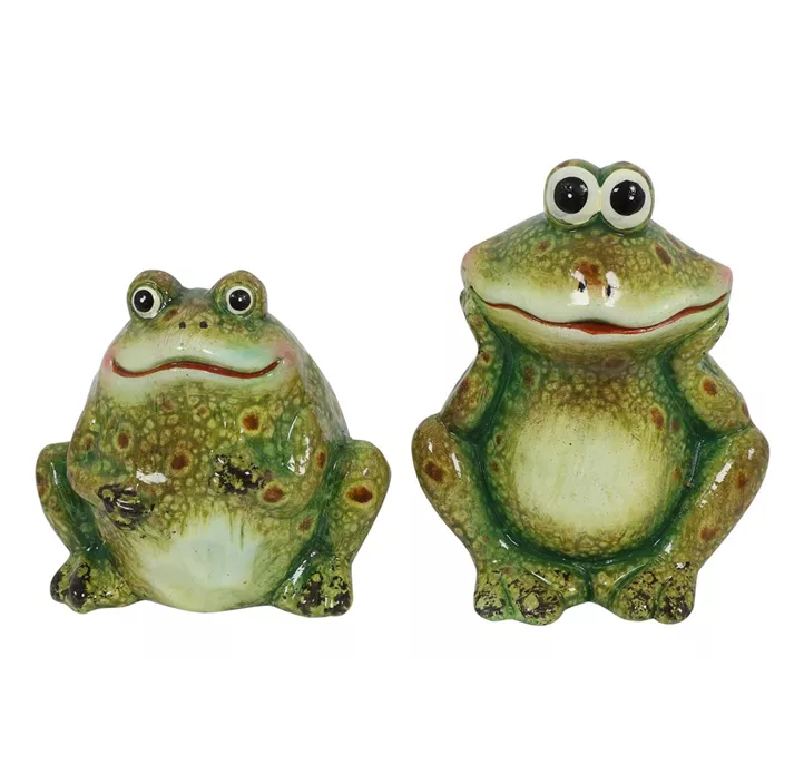 Frosch sitzend