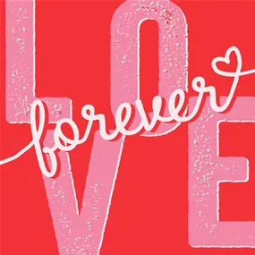 Serviette, Love forever