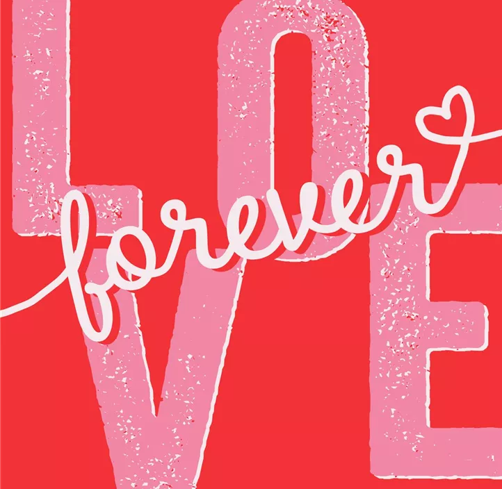 Serviette, Love forever