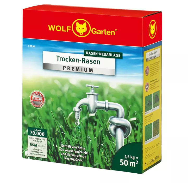 WOLF Trockenrasen Premium L-TP 50