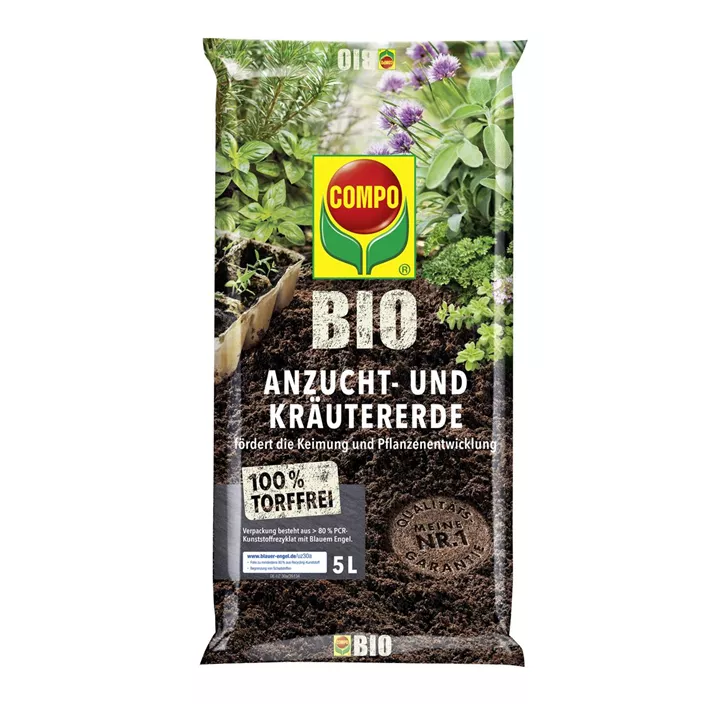 BIO Anzucht- und Kräutererde torffrei