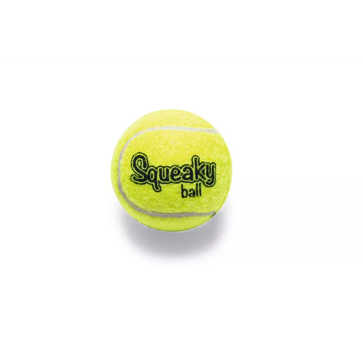 Tennisball mit Quietscher