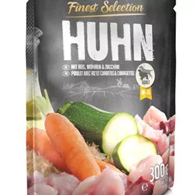 Frischebeutel Huhn Reis Zucchini Möhren