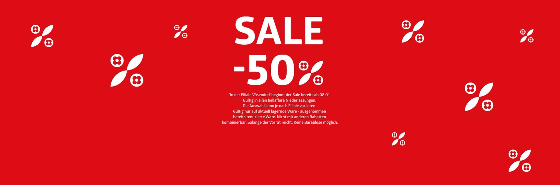 SALE -50 % SALE -50 %