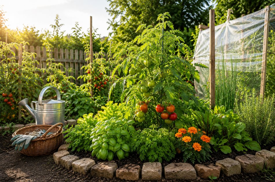 Tomatenpflege im Sommer Tomatenpflege im Sommer